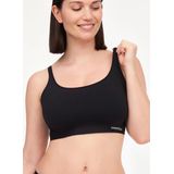 Chantelle - Spacer Top - Bralette - Zwart - Microfiber - Naadloos