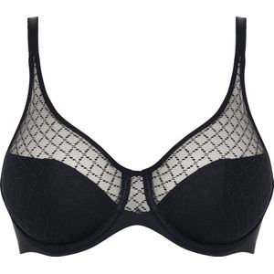 CHANTELLE - Norah Chic - Omsluitende Beugel-BH - Zwart - Kant