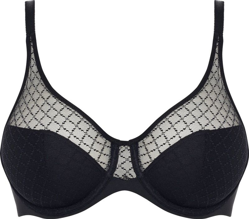 CHANTELLE - Norah Chic - Omsluitende Beugel-BH - Zwart - Kant