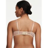 Passionata - Diep Uitgesneden Push-Up Beha - Zwart - Tule - Borduurwerk