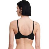 Chantelle Beugel BH Floral Touch Kanten stevige bh met goede ondersteuning Full cup  Zwart