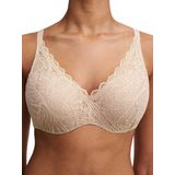 Chantelle EasyFeel - Floral Touch - Wirefree Foam bh - Golden Beige - L