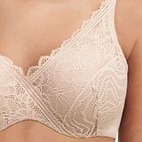 Chantelle EasyFeel - Floral Touch - Wirefree Foam bh - Golden Beige - L