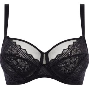 Chantelle - EasyFeel - Bedekkende Beugelbh - Zwart - Floral Touch