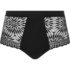 Chantelle Period Panty Extra Lace - Hoge taille slip - Zwart - 38