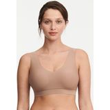 Chantelle softstrech V Neck Top Cafe Latte