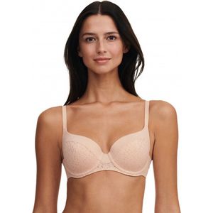 Chantelle - Norah - Beugel BH - Beige - 72% Polyamide, 28% Elastaan