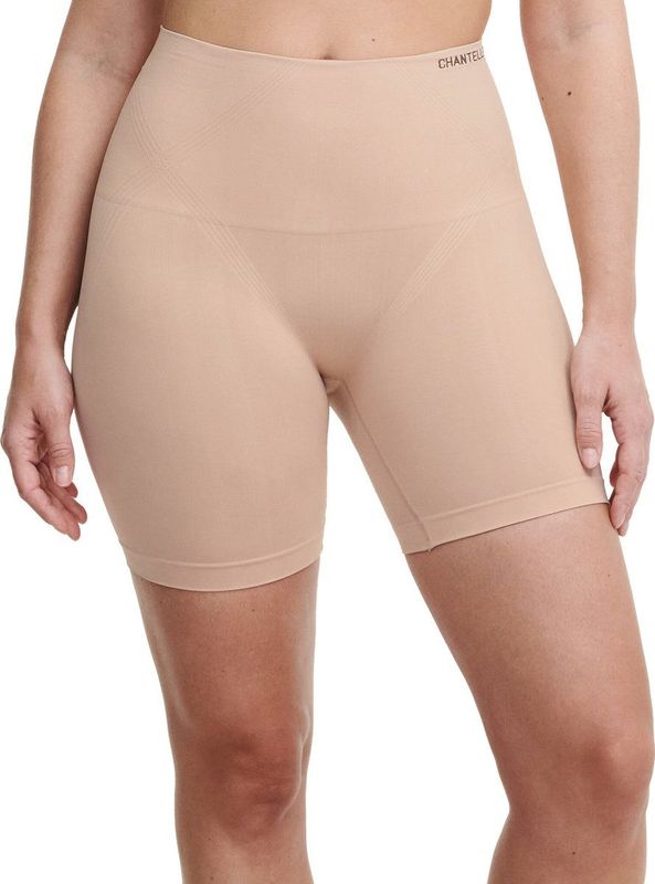 Chantelle - High Waist Short - Zwart - 79% Polyamide, 19% Elastaan