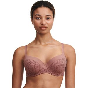 Chantelle T-shirt Beugel Bh - voorgevormd - Norah - T-shirt bh met brede bh band  - Roze