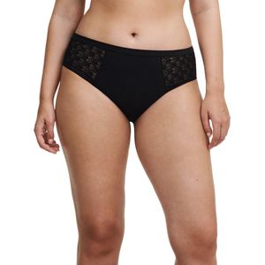 CHANTELLE - Slip met Hoge Taille - Zwart - Kant