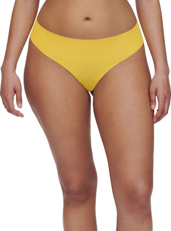Chantelle - Pulpies Seamless - String - Geel - 60% Polyamide, 40% Elastaan