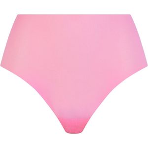Ondergoed Pulpies Seamless taille slip - high waist naadloze hoge dames slip - Invisible dames onderbroek  - Roze