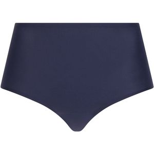 Chantelle - Softstretch - Hoge Taille Broekje - Marine Blue - Dames Onderbroek