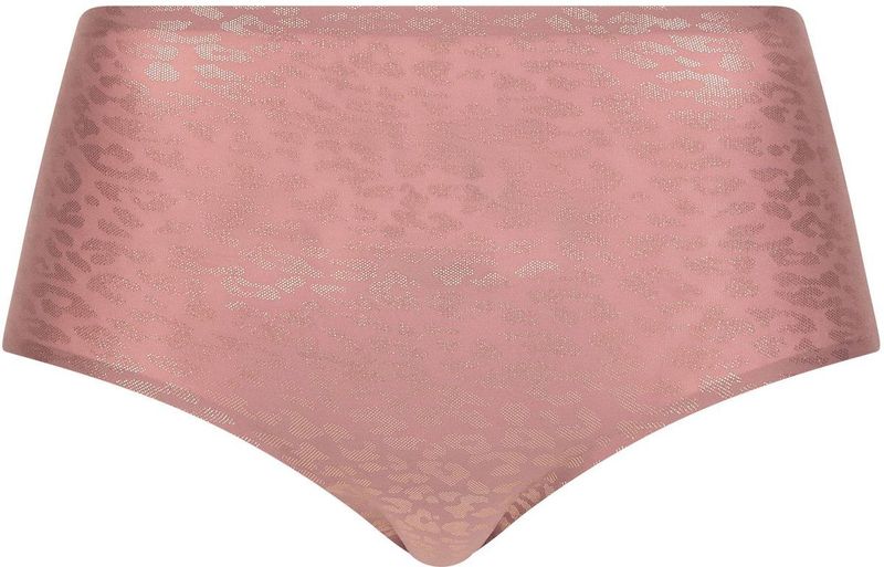 Chantelle softstretch high waist brief c11d70-B17 Pink leo shimmer-One Size
