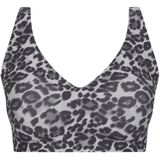 Chantelle softstretchPower Plunge wirefreebra C26BQB -b16 Grey leopard-L