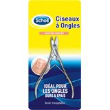 Scholl - Ciseaux à Ongles - Acier Inoxydable - Ergonomisch Ontwerp