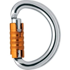 Petzl Omni Triact-Lock Beveiligde karabiner (grijs)