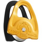 Petzl P59A MINI Hoog rendement Lichtgewicht Prusik Katrol, Geel, 3,5 cm x 7,6 cm x 2,5 cm