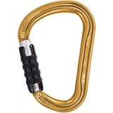 Petzl, William, Lichte Asymmetrische Karabijnkan, Goud, U, Unisex-Volwassene