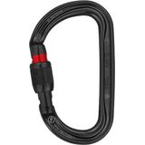 Petzl karabijnhaak Am'D - screw-lock - alu - 25mm - zwart