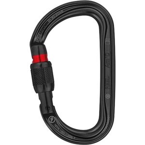 Petzl karabijnhaak Am'D - screw-lock - alu - 25mm - zwart