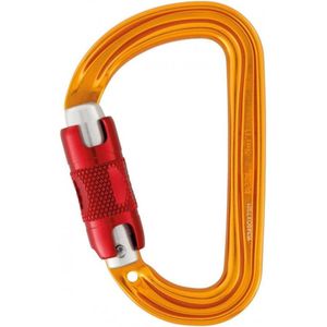 Petzl, Sm'D, Karabiner Met Vergrendelingsring, Geel, U, Unisex-Volwassene