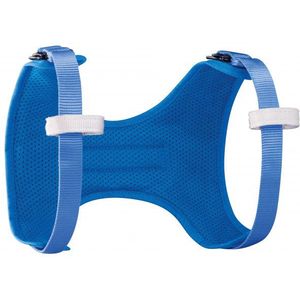 Klimgordels : Petzl Body Zeer Comfortabele Kinderborstgordel blauw
