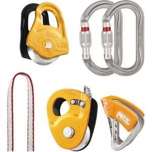 Petzl Crevasse Complete gletsjerreddingsset voor snelle inzet