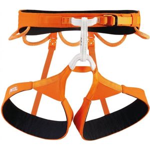 Petzl Hirundos Comfortabele klimgordel met Fuseframe technologie Oranje XS