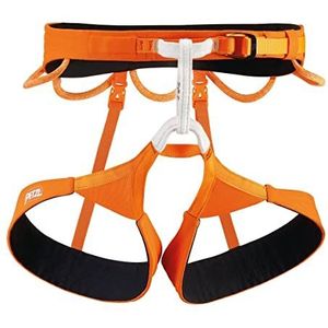 Petzl Hirundos Comfortabele klimgordel met Fuseframe technologie Oranje M