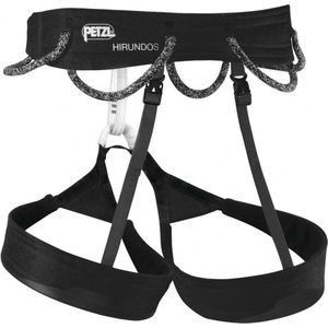 Petzl Hirundos Comfortabele klimgordel met Fuseframe technologie Zwart XS