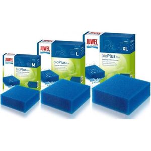 Juwel Bioplus Filterspons Fijn L  12.5x12.5x5 cm per 3 stuks
