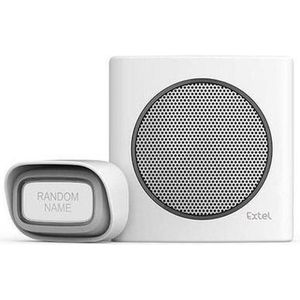 ORNO bel draadloze, bateryjny EXTEL diBi Flash, wit