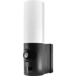 AVIDSEN HomeCam Spotlight Smart bewakingscamera voor buiten met geïntegreerde ledlamp, smartphone-app, zonder abonnement, wifi, bewegingsdetectie, nachtzicht, duurzaam
