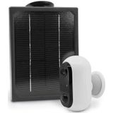 AVIDSEN HomeCam Accu Solar Smart bewakingscamera, buiten, incl. zonnepaneel, smartphone-app, zonder abonnement, autonomie, 100% draadloos, bewegingsdetectie, WLAN, nachtzicht, IP65 weerbestendig