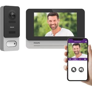Philips videodeurbel WelcomeEye Wireless draadloos - te koppelen met smartphone