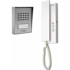 Extel 2-draads intercom - Easy Bus 3, mogelijke afstand van 100 meter, permanent buitengebruik, optie voor polariteitsbescherming - 710013