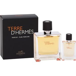 Hermès Terre d'Hermès Geschenkset - Eau de Parfum + Mini Eau de Parfum