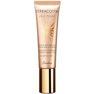 Guerlain Foundation Face Make-up Terracotta Joli Teint Beautifying Foundation SPF20 Dark