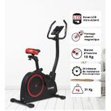 Care fitness® Hometrainer CV-385 - Met handige App - Antislip pedalen - Verschillende weerstanden - RPM meter - Met trainingsprogramma's - Hometrainer fitness - Cardio - Hometrainer - Cardio fiets - Sporten thuis - Fitness fiets - 5 jaar garantie