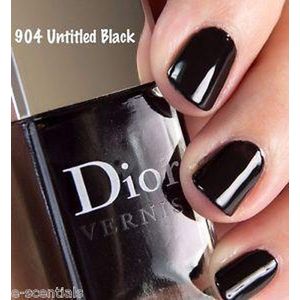 Dior, vernis nail lacquer Nagellak - untitled black 904 - Zwarte