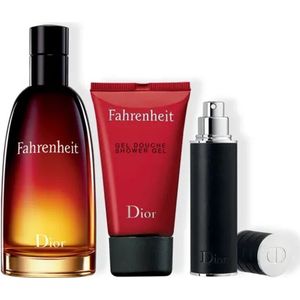 Dior Fahrenheit Geschenkset - Eau de Toilette, Travelspray & Douchegel 100+10+50 ml