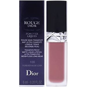 DIOR - Rouge Dior Forever Liquid Lipstick 6 ml 100 Forever Nude