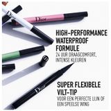 DIOR - Diorshow On Stage Liner Eyeliner 0.55 g 091 - Matte Black