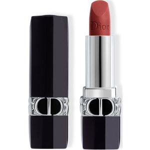 DIOR Rouge Dior Dior en Rouge Limited Edition Langaanhoudende Lippenstift navulbaar Tint 722 RosewoodRose (Matte) 3,5 gr
