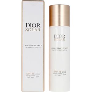 DIOR Solar SPF 15 Zonneolie - 125 ml - Droge Olie - Voor Gezicht en Lichaam