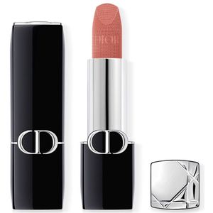 DIOR Rouge Dior Langaanhoudende Lippenstift navulbaar Tint 100 Nude Look Velvet 3,5 g