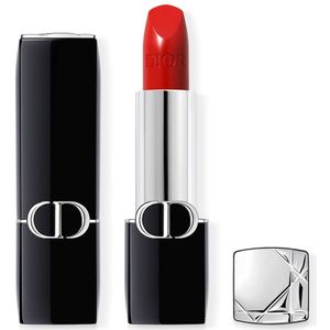 DIOR Rouge Dior Langaanhoudende Lippenstift navulbaar Tint 080 Red Smile Satin 3,5 g