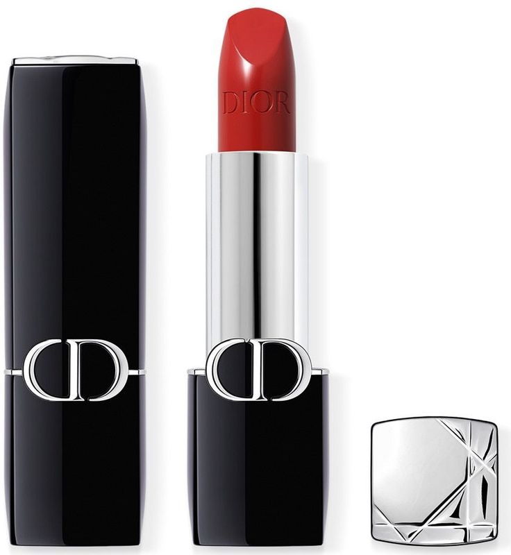 Dior - Rouge Satin 743 - Lippenstift - Rood - Satijnen Finish