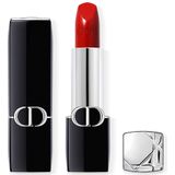 DIOR Rouge Dior Langaanhoudende Lippenstift navulbaar Tint 999 Satin 3,5 g